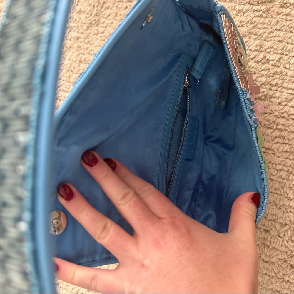 Staud Tommy Bag Multicolor Patchwork Shoulder Bag - image 5